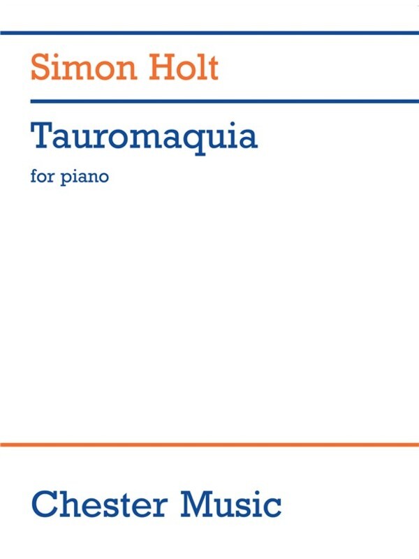 Holt Tauromaquia For Piano (Softcover Book)