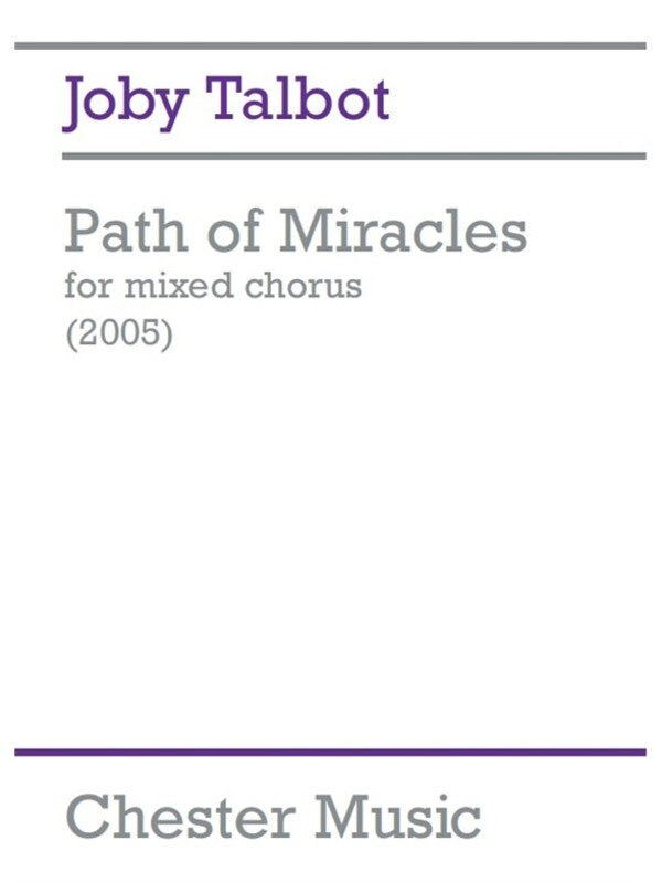 Path Of Miracles Vocal Score