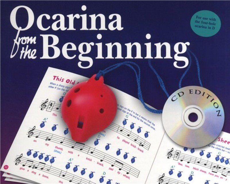 Ocarina From The Beginning Book with CD