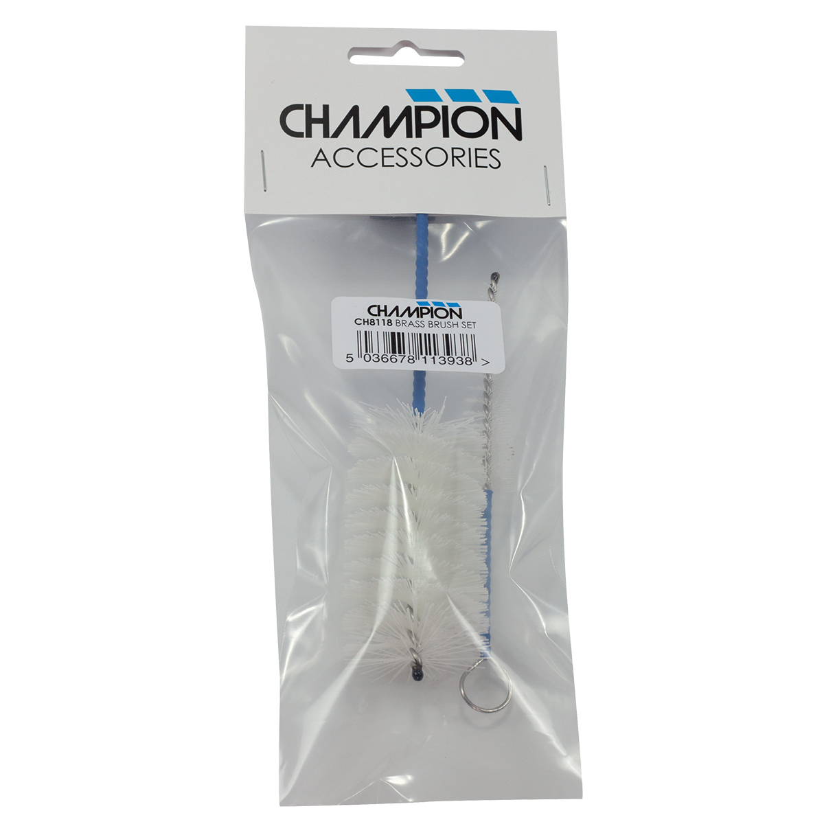 Champion CH8118 Brass Brush Set - Mouthpiece and Valve Brushes — view 3