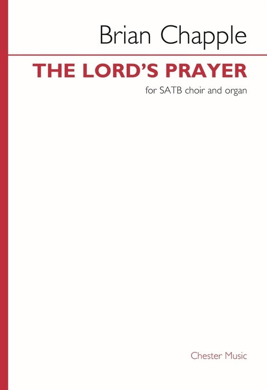 Chapple - The Lords Prayer SATB