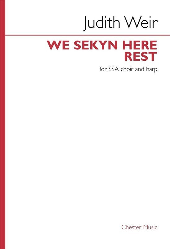 We Sekyn Here Rest Ssa/Harp Octavo