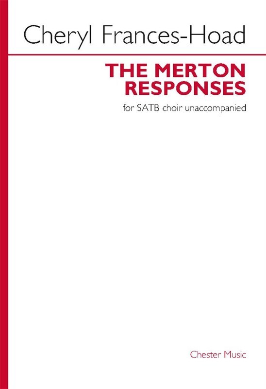 The Merton Responses Satb A Cappella Octavo