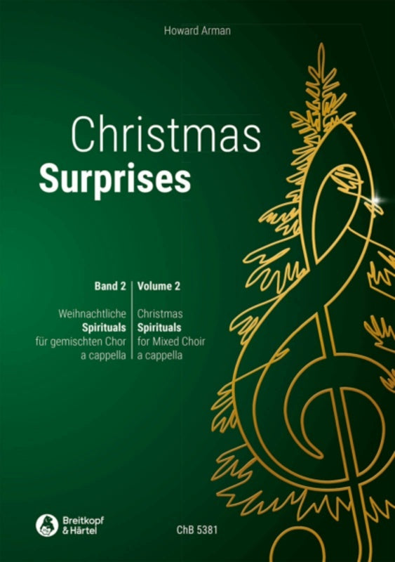 Christmas Surprises Vol 2 Christmas Spirituals Satb A Cap Softcover Book