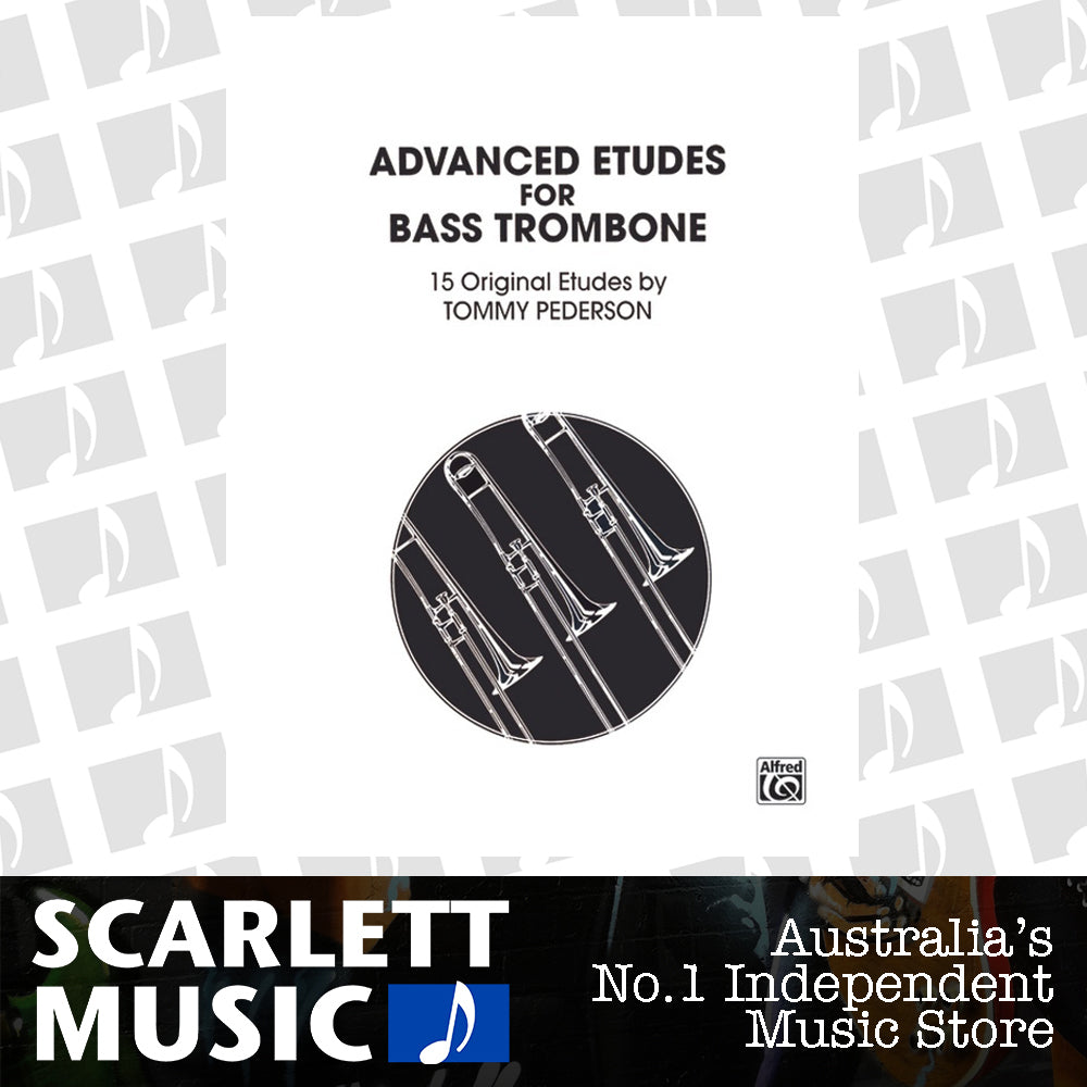 Advanced Etudes for Bass Trombone Sheet Music — view 2