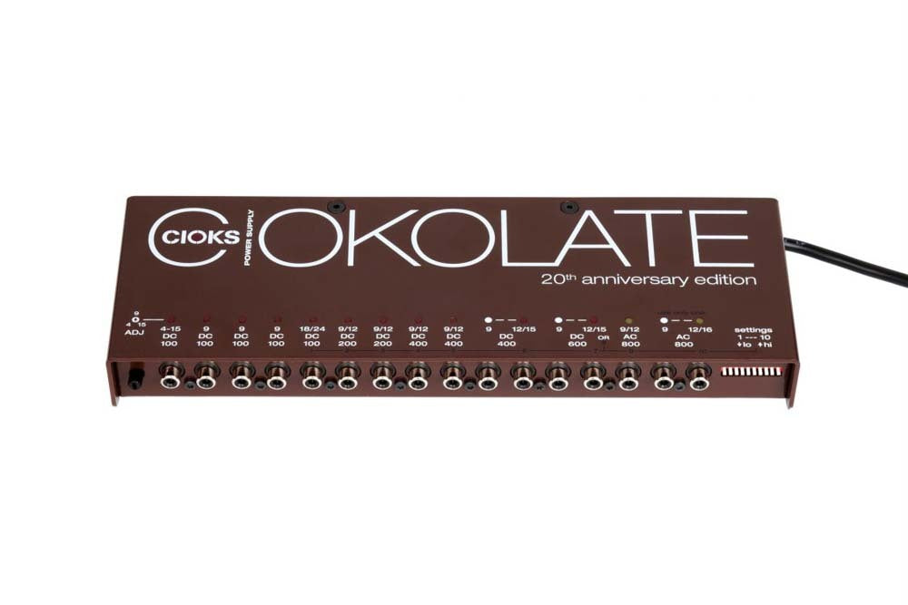 CIOKOLATE - 16 outlets in 12 isolated sections, DC and AC