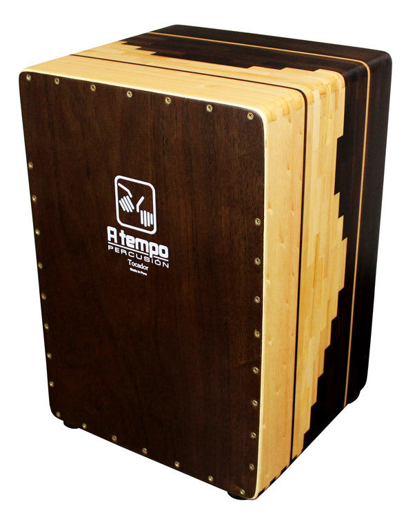 A Tempo Tocador Original Series Cajon in Escalonado Pattern