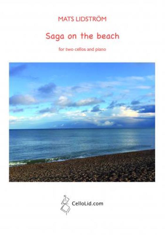 Lidstrom - Saga On The Beach For 2 Cellos/Piano Softcover Book (2 Cellos)