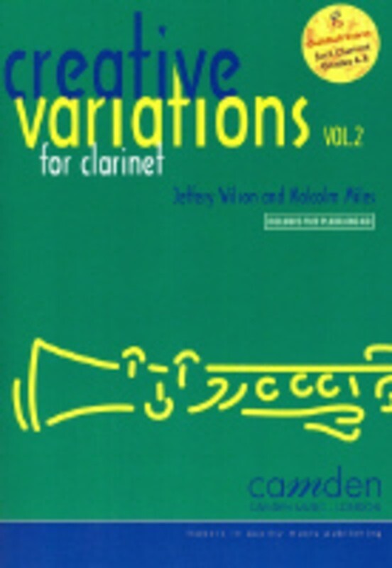 Creative Variations Book 2 Clarinet (Softcover Book/CD)