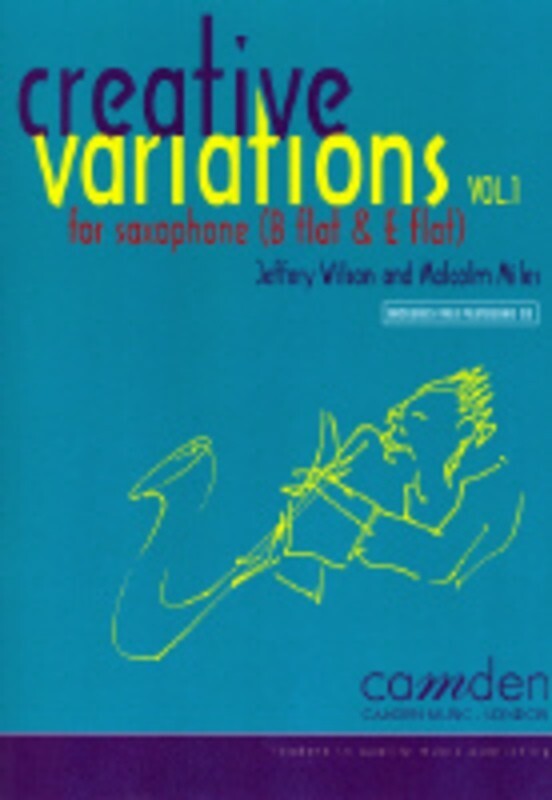 Creative Variations Book 1 Sax/Piano (Softcover Book/CD)