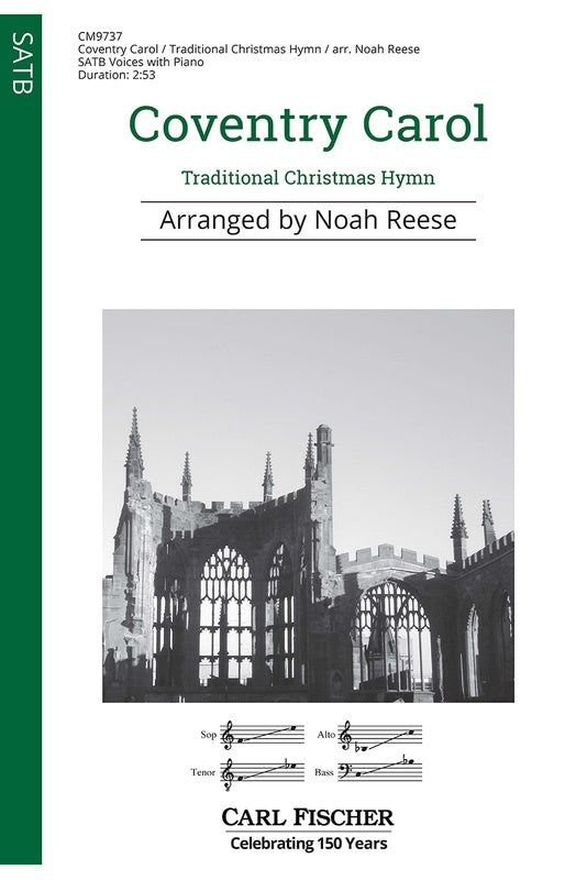 Coventry Carol Satb Octavo