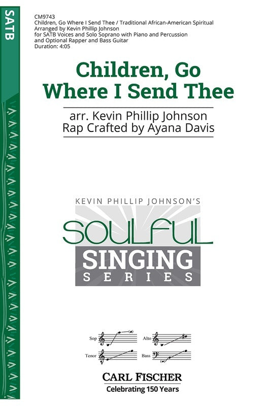Children Go Where I Send Thee Satb Octavo