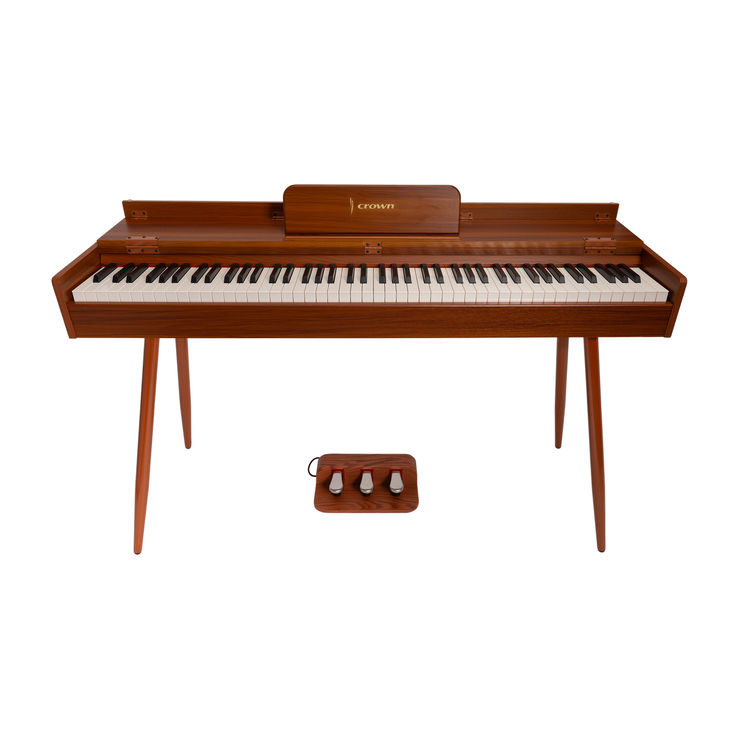 Crown CMDP-919-WDG 88-Key Portable Digital Piano with Woodgrain Finish — view 3