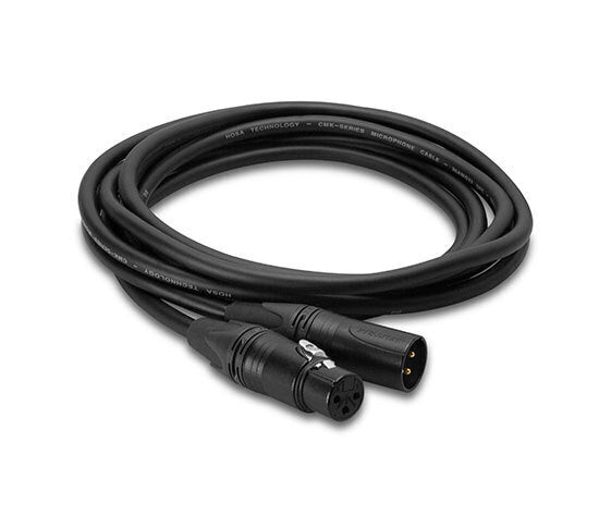 Hosa Edge Microphone Cable, Neutrik XLR3F to XLR3M, 5 ft