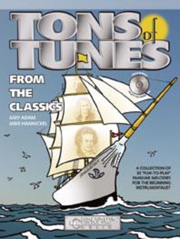 Tons Of Tunes From The Classics Tenor Sax Softcover Book/CD