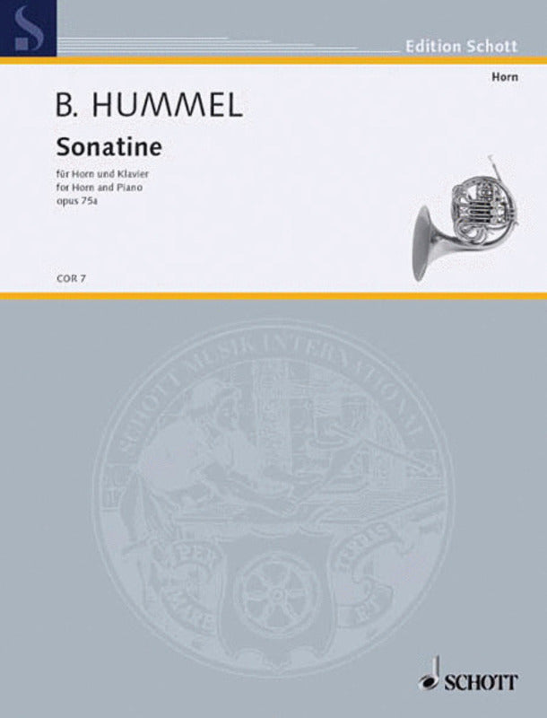 Sonatina French Horn/Piano Book