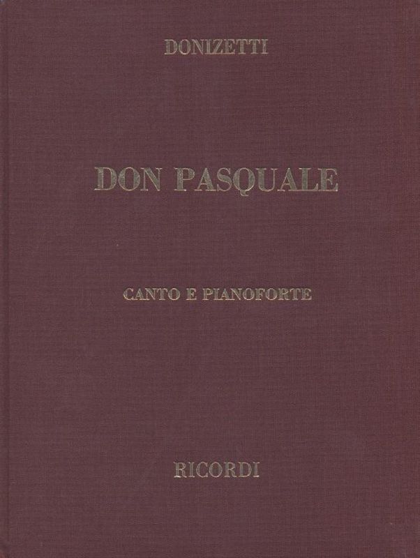 Don Pasquale Book