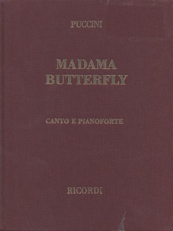 Madama Butterfly Book