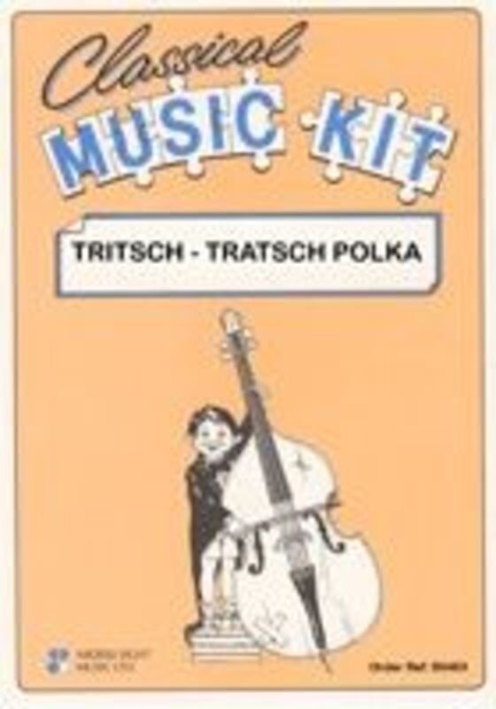 Tritsch-Tratsch Polka Classical Music Kit by Johann Strauss, Jr. - Cramer Music Series