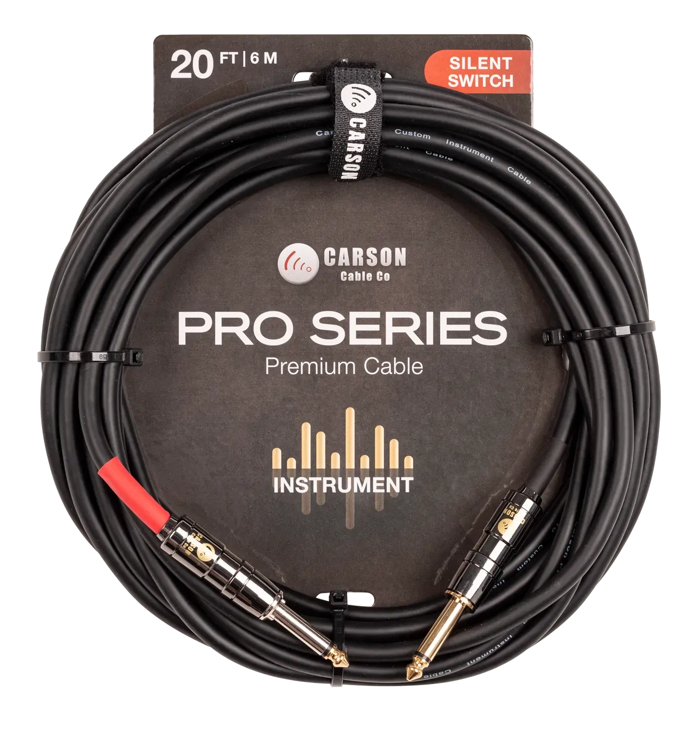 Carson Cable Co Pro 20 Silent Switch 20ft Cable