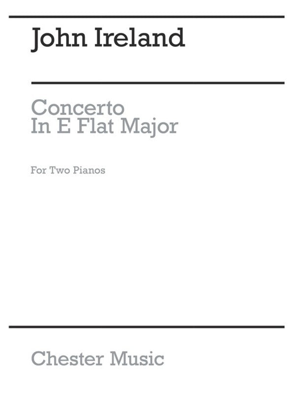 Ireland - Piano Concerto E Flat Major 2P4H (Softcover Book)