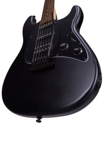 Sterling by Music Man S.U.B. Cutlass CT30HSS, Stealth Black Electric Guitar — view 3