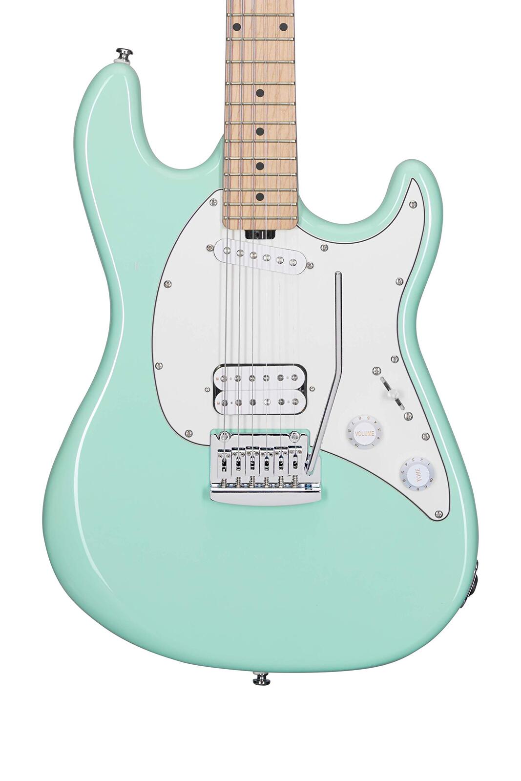 Sterling by Music Man S.U.B. Cutlass Short Scale CTSS30HS, Mint Green Electric Guitar — view 3