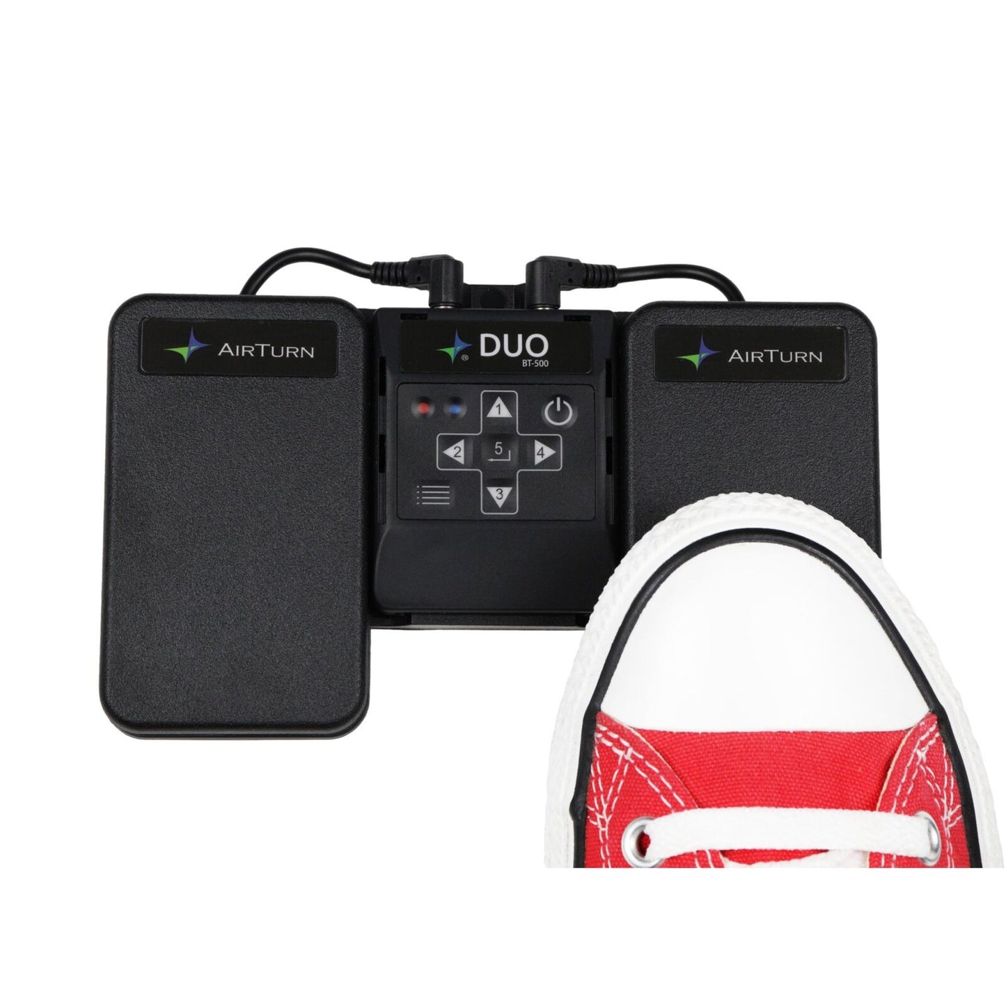 AirTurn DUO BT-500 Wireless Page Turner with ATFS-2 Pedals — view 6