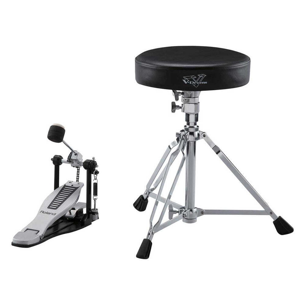 ROLAND DAP-3X V-Drums Accessory Package - Complete Kit with Drumsticks, Kick Pedal & Drum Throne for Entry-Level Drummers — view 4