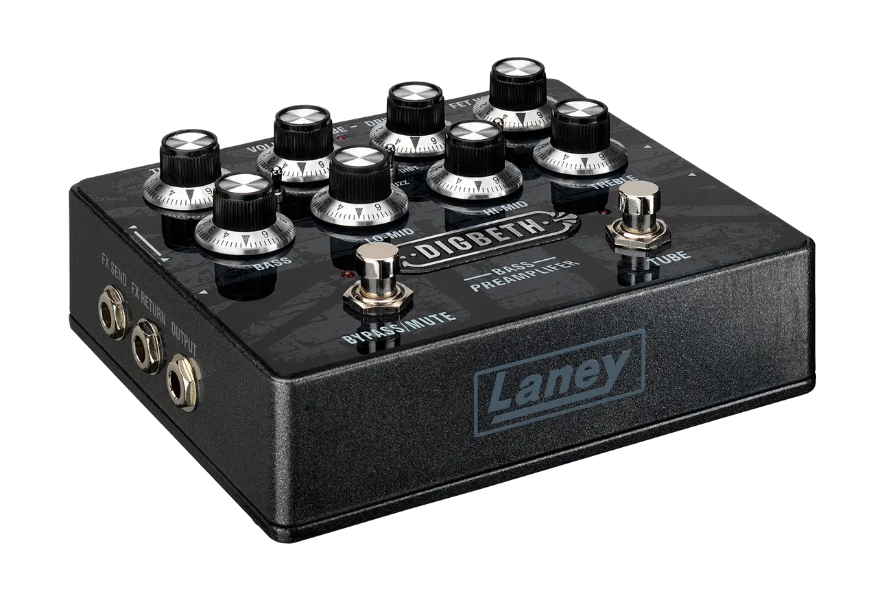 Laney Digbeth Bass Preamplifier with Tube and FET Simulation — view 4