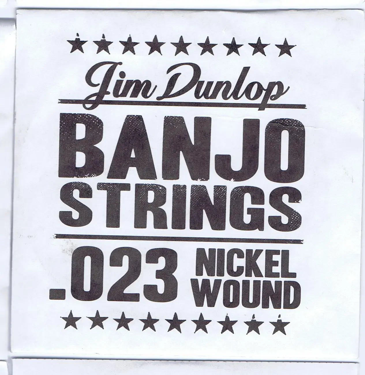 Jim Dunlop Dunlop .023 Gauge Nickel Wound Banjo String with Loop End