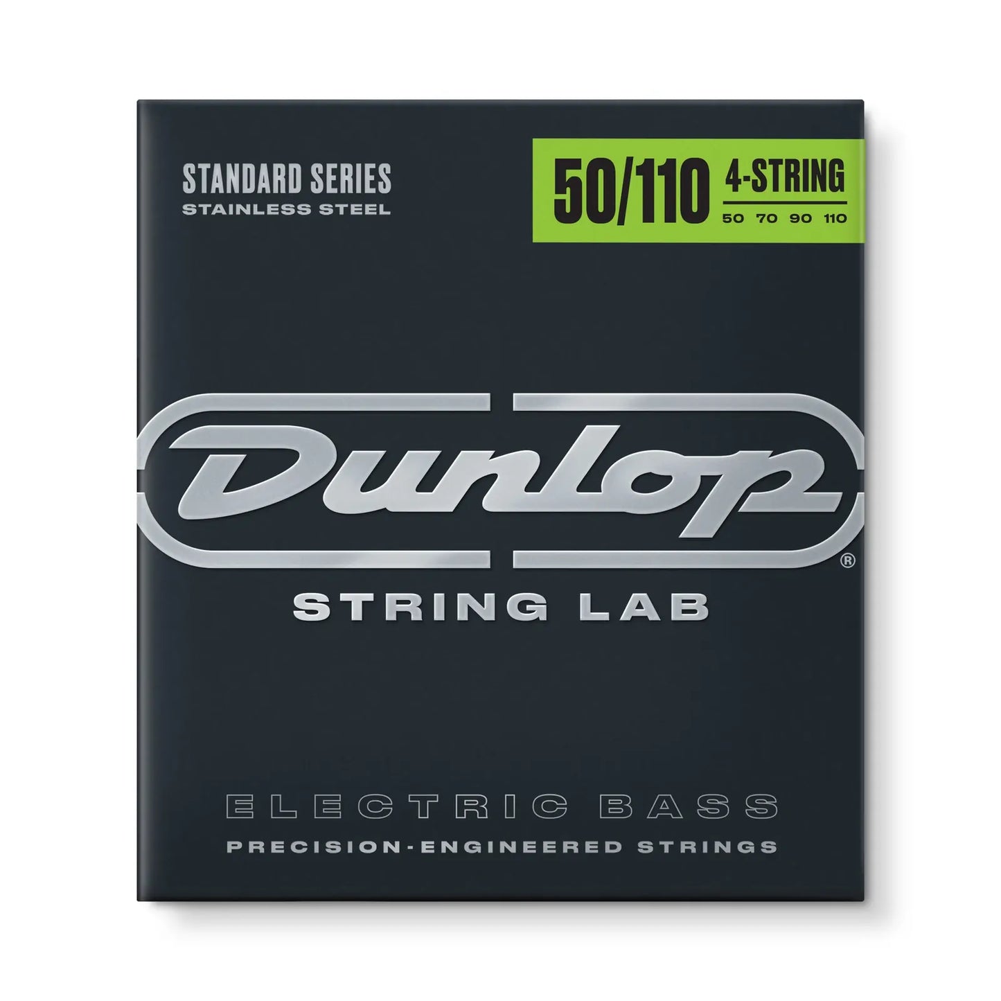 Jim Dunlop DBS50110 Stainless Steel Heavy Long Scale Bass Guitar String Set .050-.110