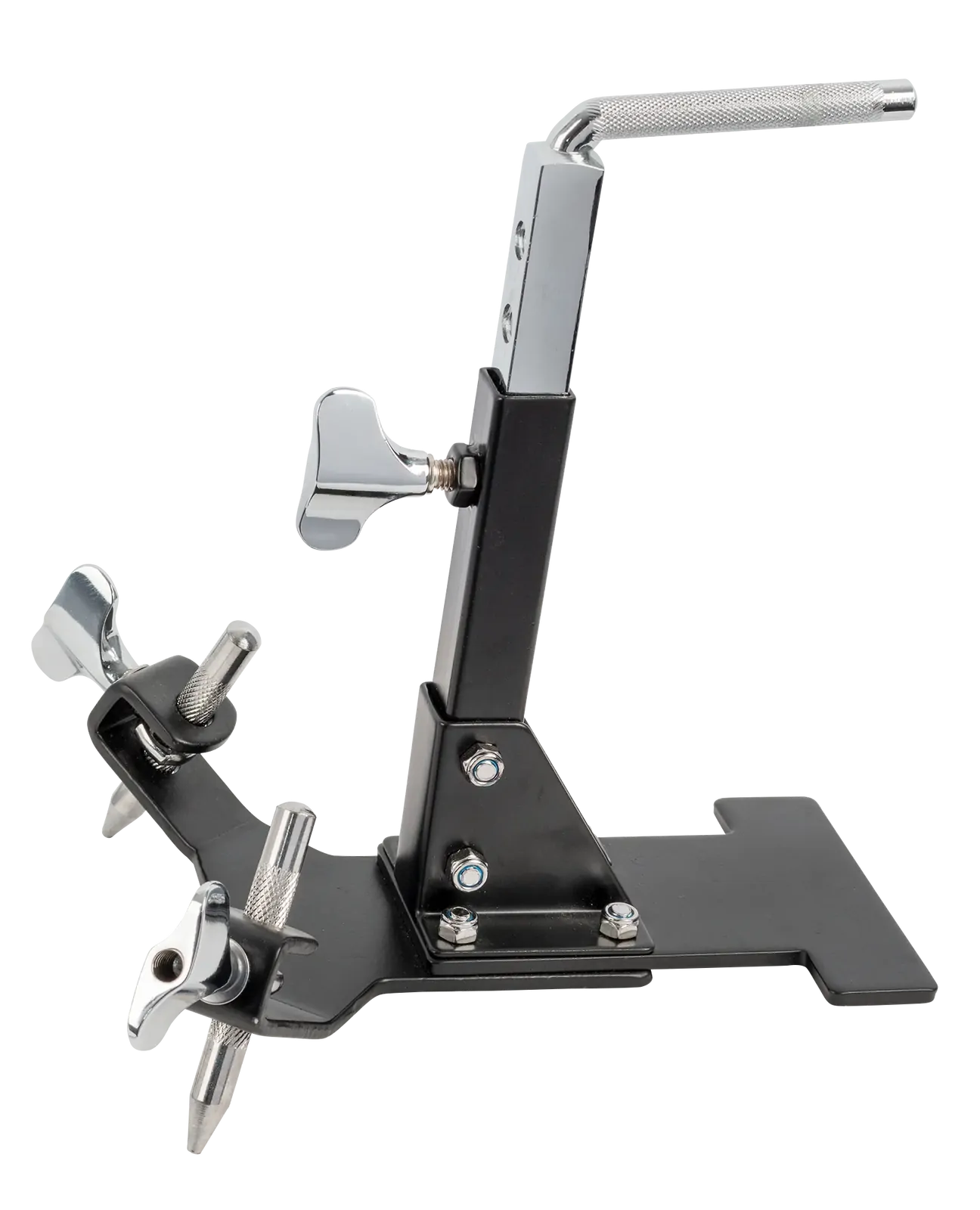DXP Multi Percussion Bass Drum Pedal Bracket - Adjustable Black (Model DBT327)