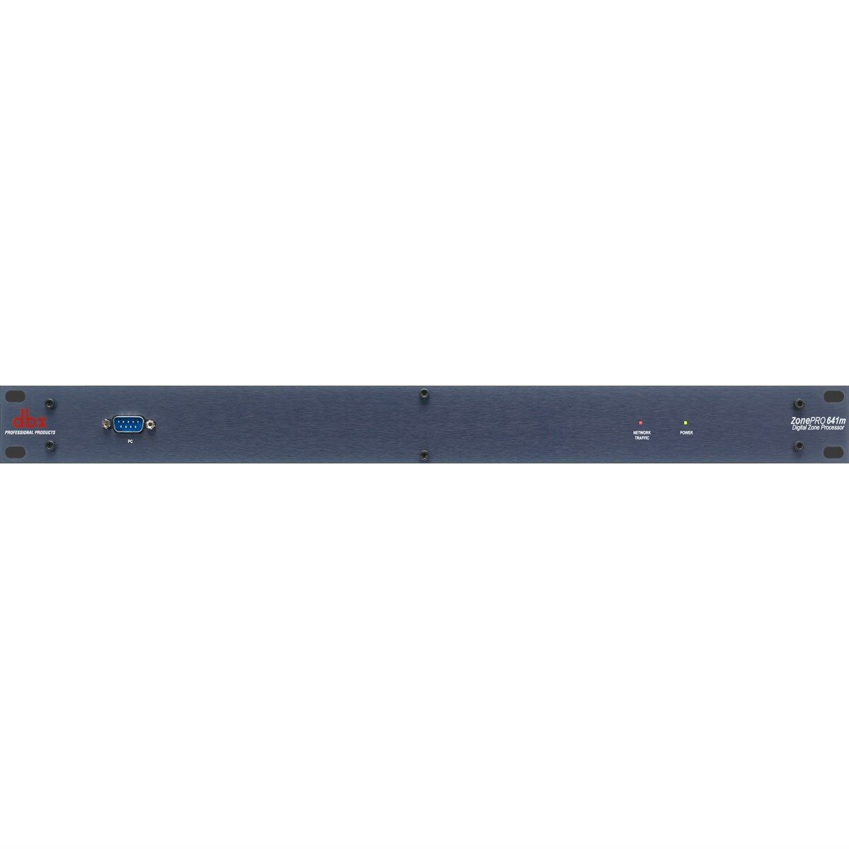 DBX 640M 6X4 Digital Zone Processor with 6 Inputs, 4 Outputs, Mic Gain Control, Fixed I/O, and Configurable Processing
