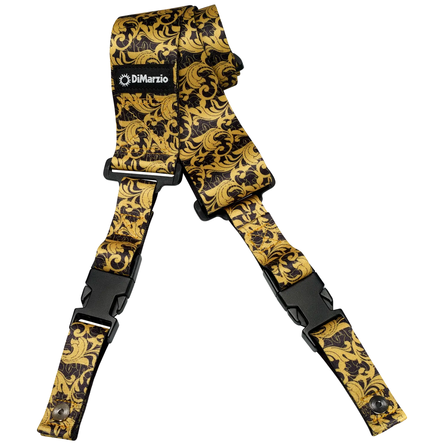 Dimarzio Utopia ClipLock Guitar Strap - Black