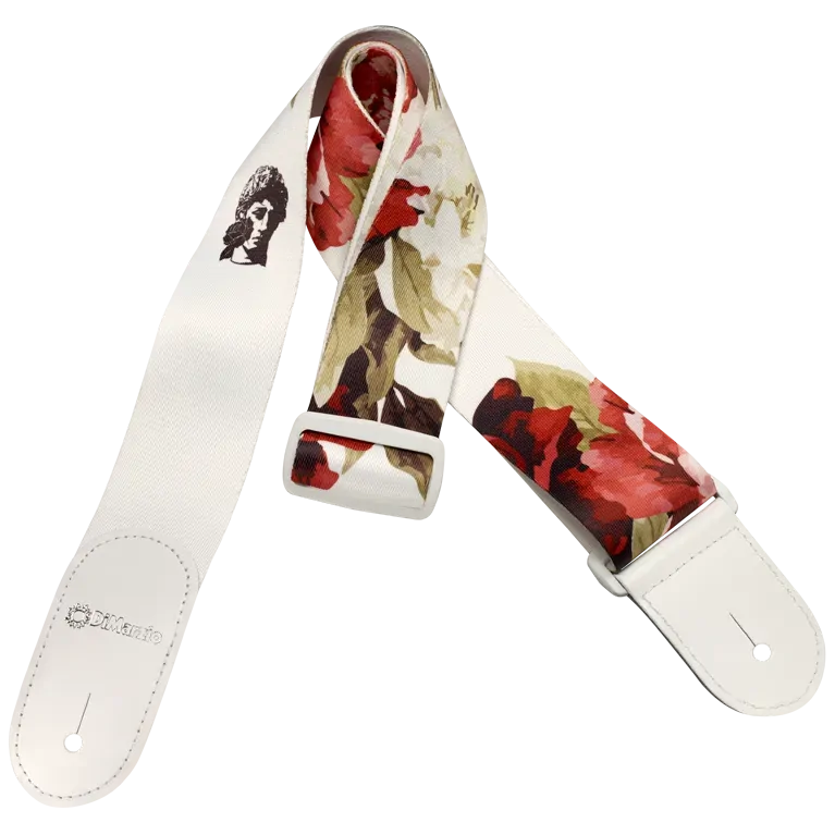 Dimarzio Polyphia Floral Muse White Guitar Strap