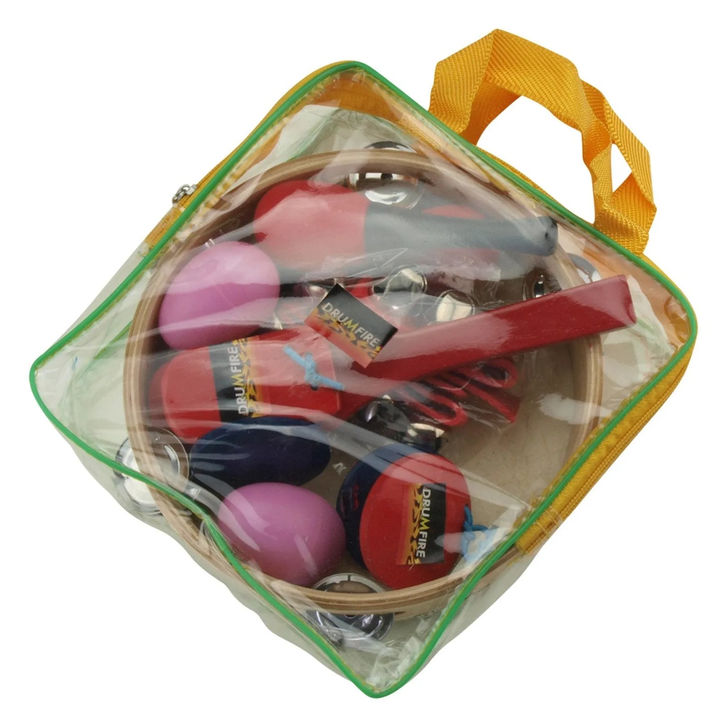 Drumfire DFP-PP6-COL 6-Piece Hand Percussion Set with Carry Bag — view 2