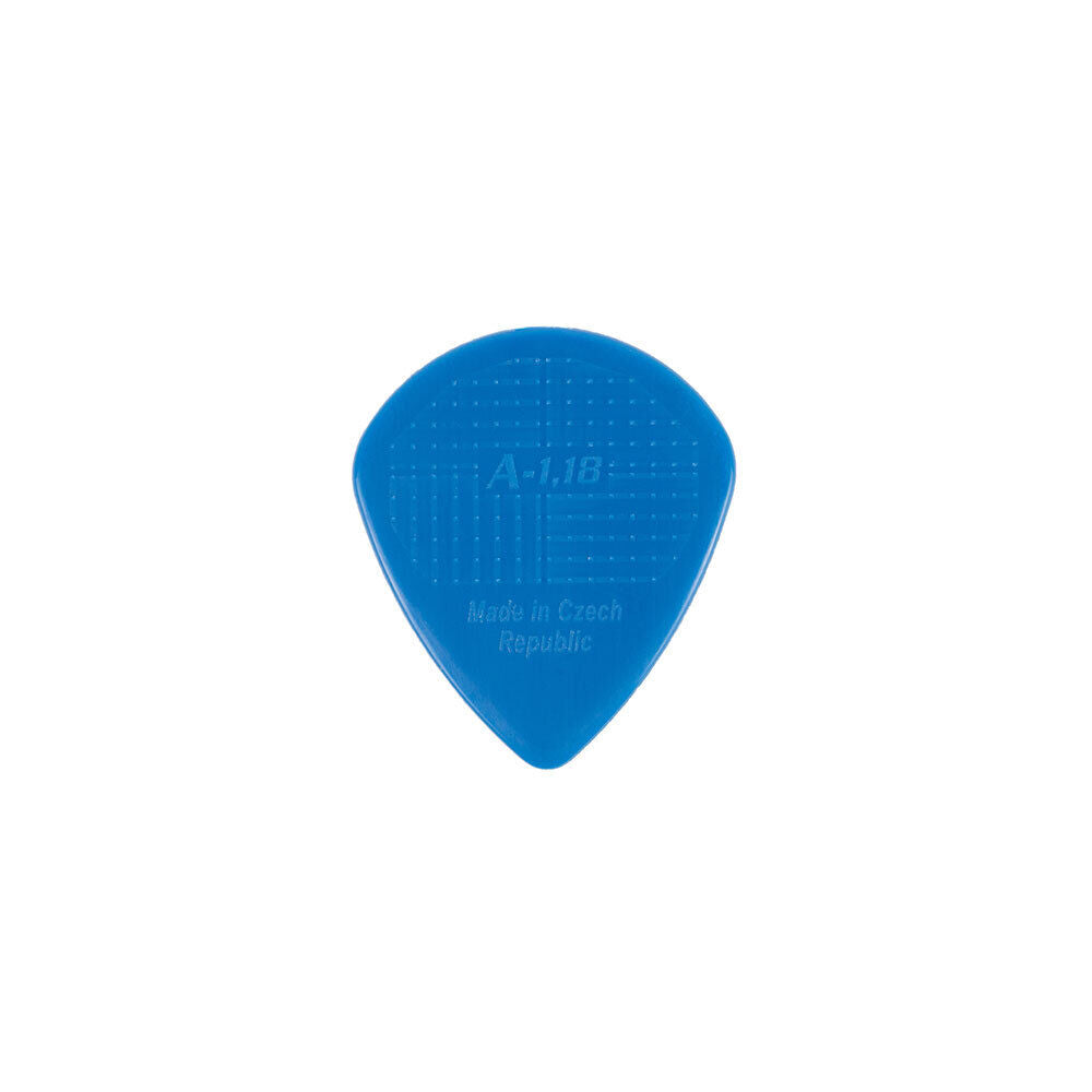 Janicek D-Grip Jazz-A Series Guitar Picks Ocean Blue 1.18mm - 36 Pack — view 2