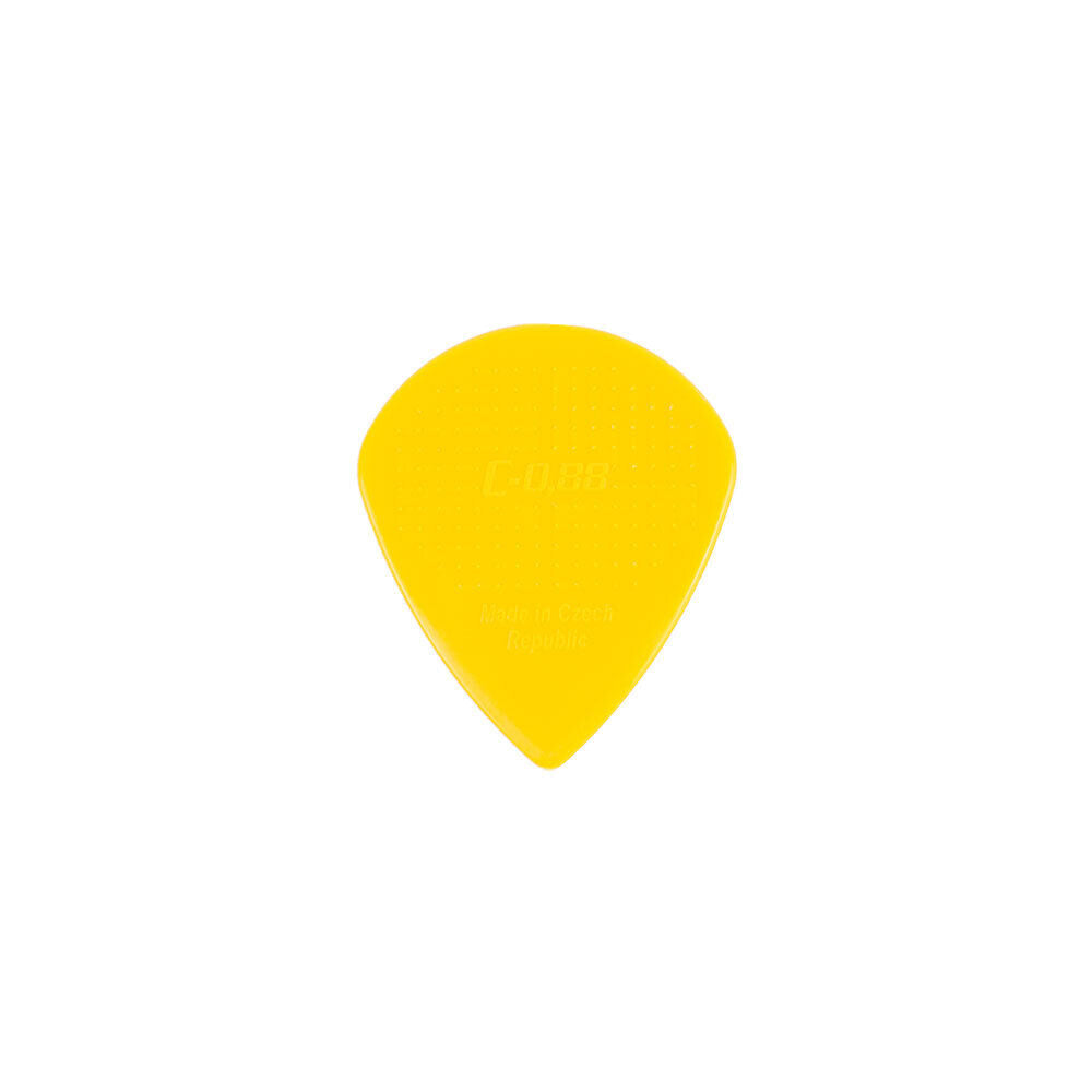 Janicek D-Grip Jazz-C Series Yellow Guitar Picks (0.88mm) - 36 Pack — view 2
