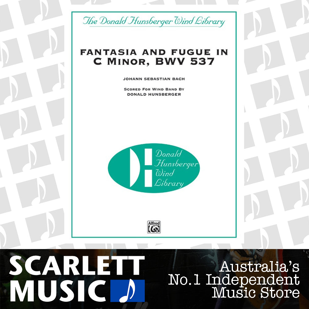 Fantasia And Fugue C Min BWV 537 Concert Band Gr 4 — view 2