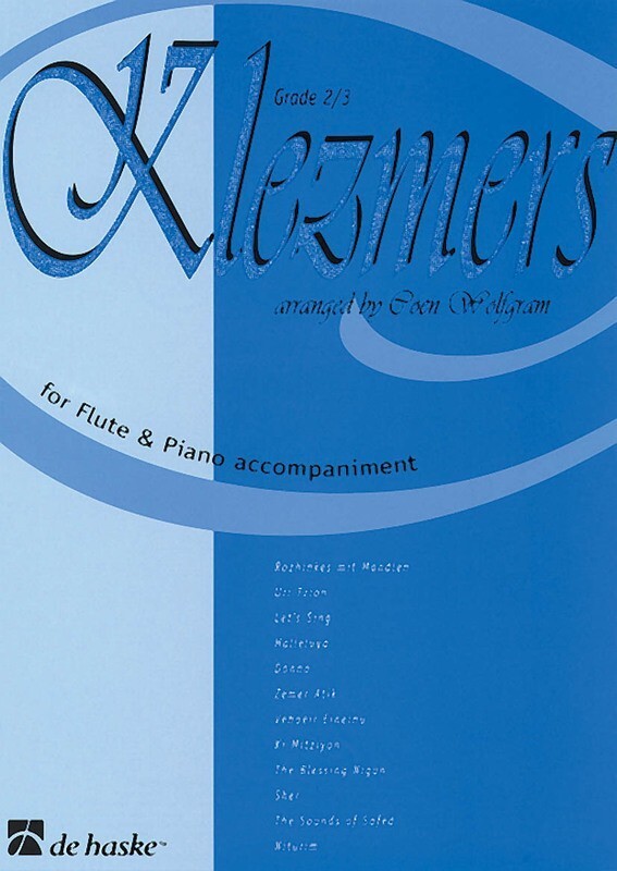 Klezmers Flute With Piano Accompaniment (Softcover Book)