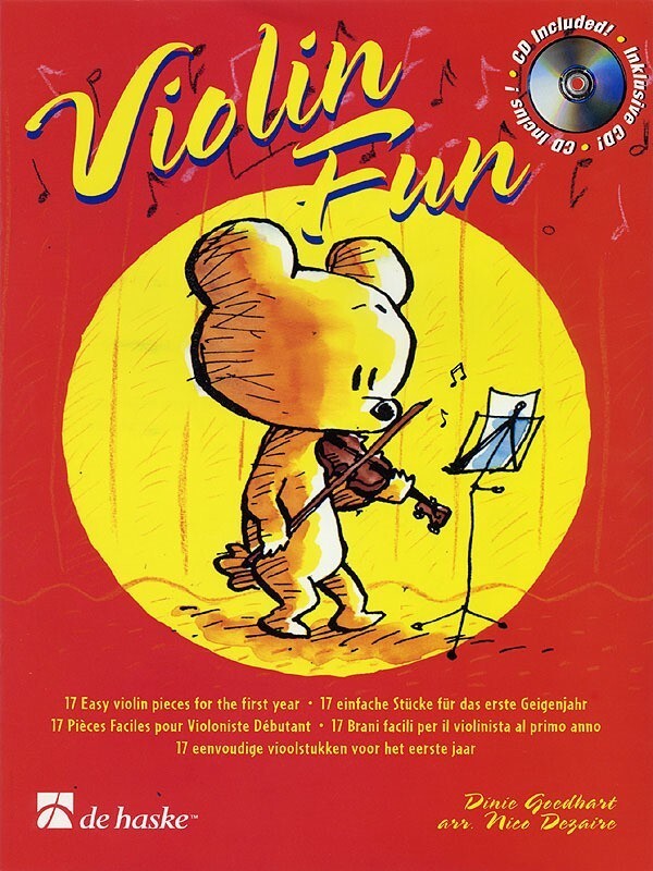 Violin Fun 17 Original Pieces For 1st Year Softcover Book/CD