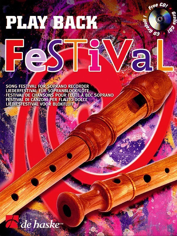 Play Back Festival For Sop Recorder Softcover Book/CD