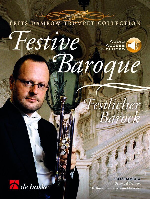 Festive Baroque Trumpet BK/OLA - Solos from Baroque Period with Audio Tracks