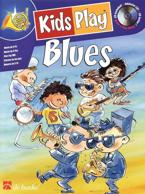 Kids Play Blues Horn BK/CD