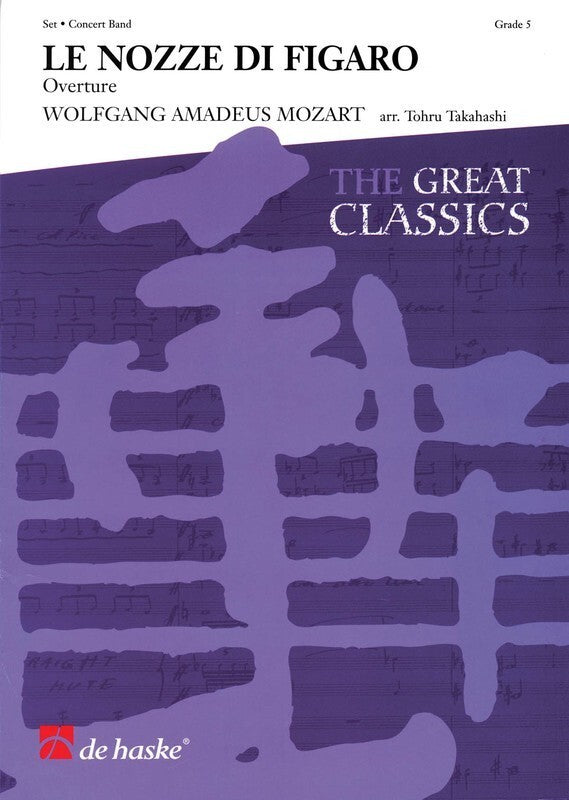 Marriage Of Figaro Concert Band 5 Score/Parts