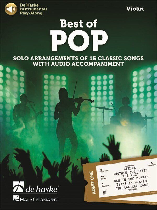 Best of Pop Violin Play-Along Book