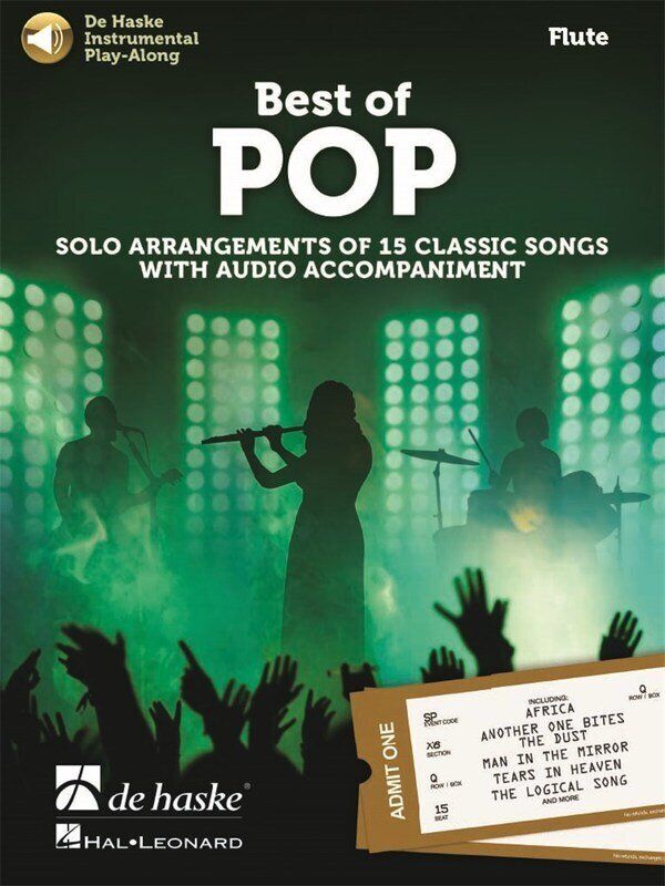 Best of Pop Flute Play-Along Book