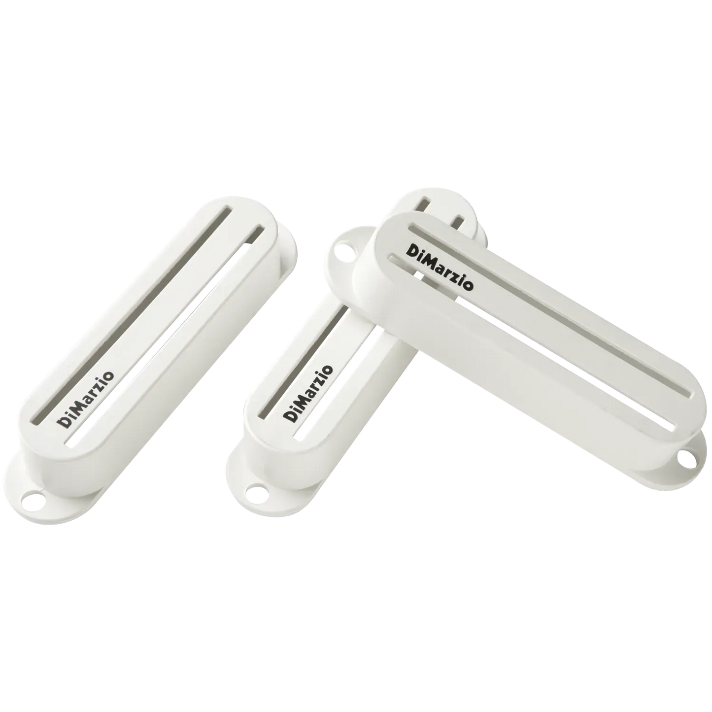 Dimarzio DM12W Fast Track Pickup Cover White (Single)