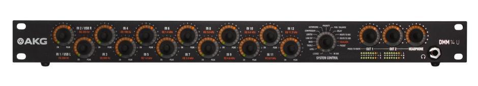 AKG DMM-14U Auto Mic Mix 12 Ch Mic/Line Input